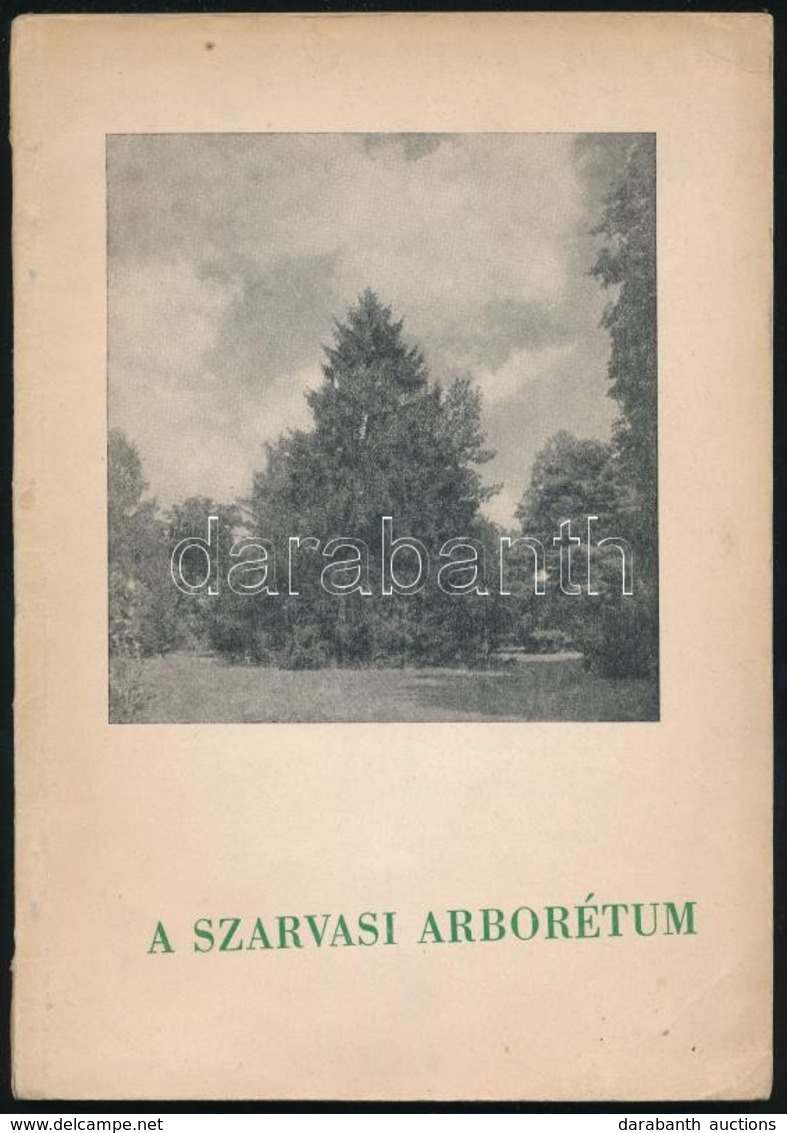 5 Db Könyv - Papp József: Magyarország Védett Területei; Barangolások A Soproni Erdőkben; A Vácrátóti Botanikus Kert; A  - Non Classificati