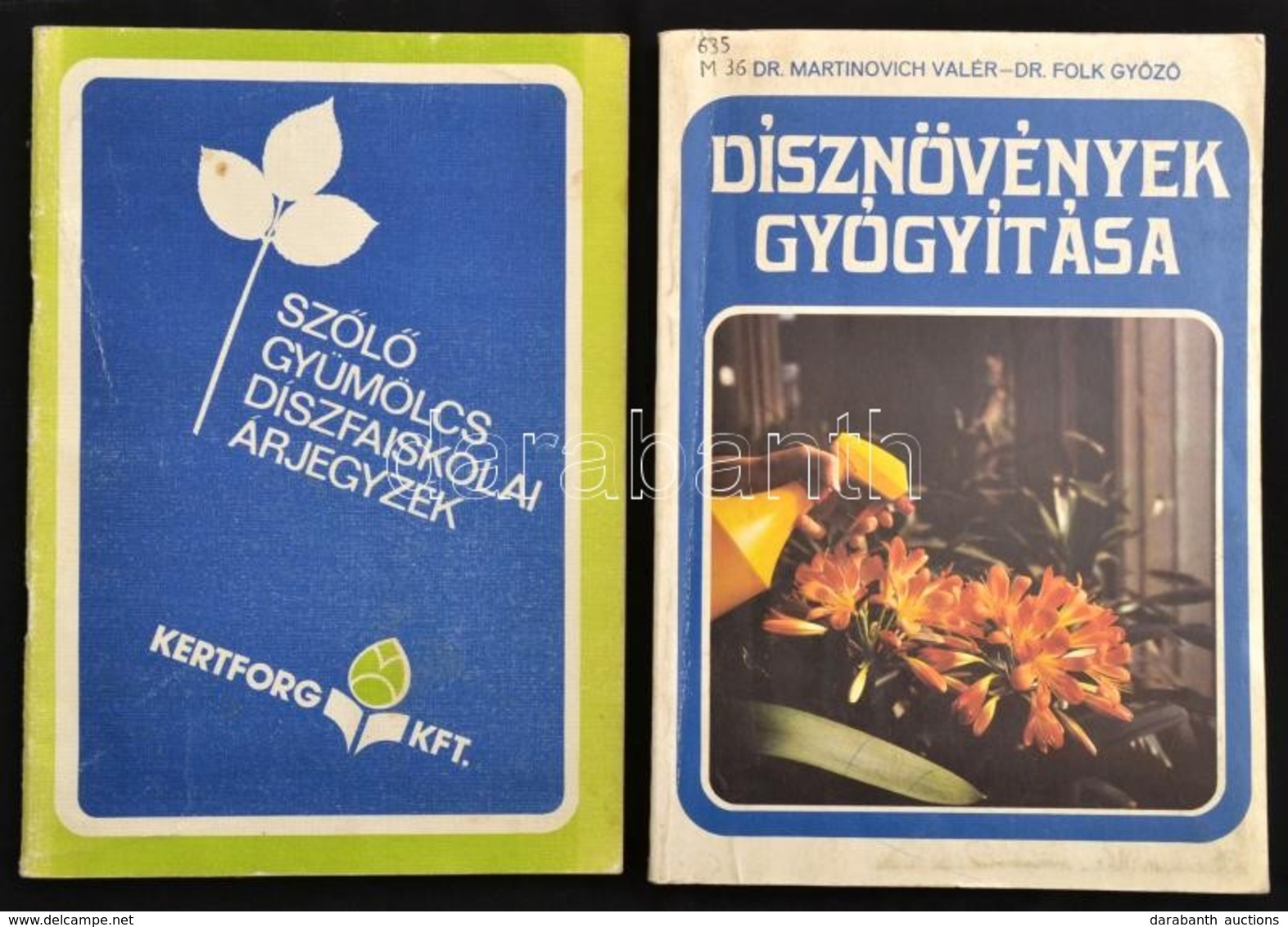 Vegyes Könyvtétel, 3 Db: 
Szőlő, Gyümölcs Díszfaiskolai árjegyzék. Szerk.: Kuluncsics Péter. Bp.,1978,Kertiforg Kft. Kia - Non Classificati