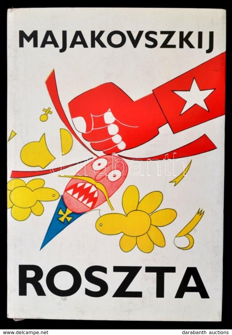 Vlagyimir Majakovszkij: Roszta. Drezda, 1977. Egászvászon Kötésben, Illusztrált Papír Védőborítóval - Ohne Zuordnung