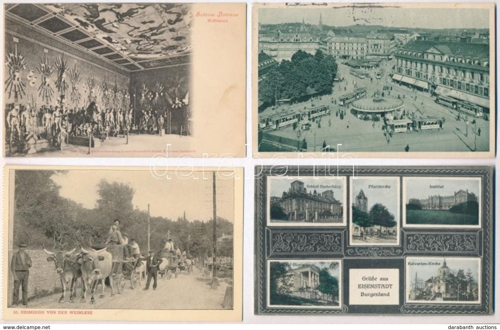 ** * 32 Db RÉGI Osztrák Városképes Lap / 32 Pre-1945 Austrian Town-view Postcards - Zonder Classificatie