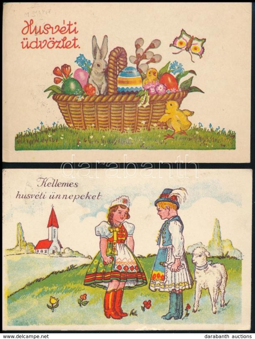 ** * 20 Db RÉGI Motívumlap: üdvözlő és Művész / 20 Pre-1945 Motive Postcards: Greeting, Art - Zonder Classificatie