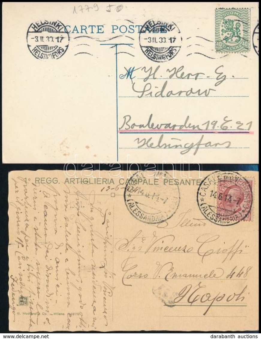 * 5 Db RÉGI Motívumlap / 5 Pre-1945 Motive Postcards - Ohne Zuordnung