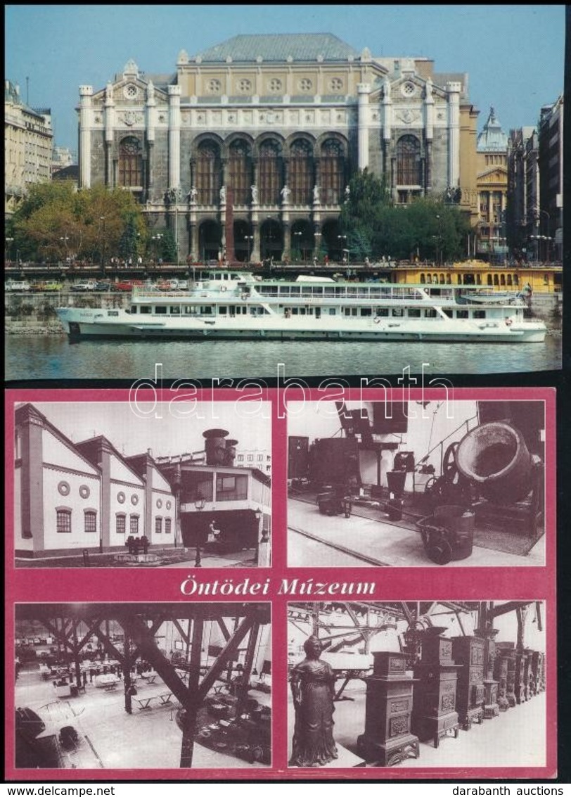 ** * 60 Db MODERN Magyar Városképes Lap / 60 Modern Hungarian Town-view Postcards - Zonder Classificatie