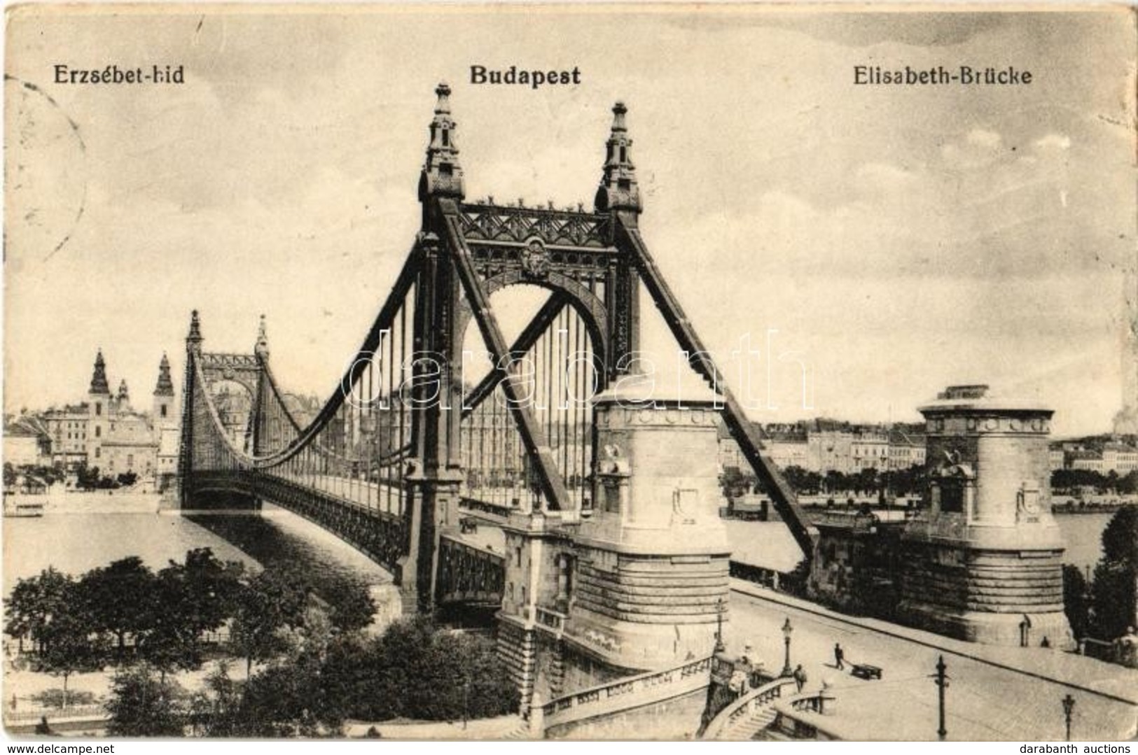 T2 1914 Budapest, Erzsébet Híd - Ohne Zuordnung