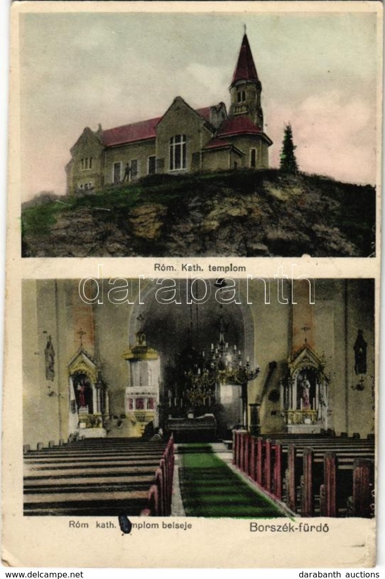 ** T2/T3 Borszék-fürdő, Borsec; Római Katolikus Templom, Belső / Church Interior (EB) - Zonder Classificatie