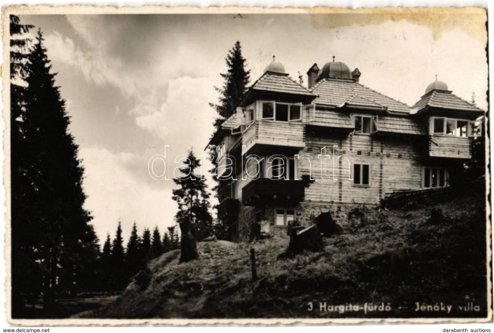 T2 1942 Hargitafürdő, Hargitha-Bai; Jénáky Villa / Villa - Non Classificati