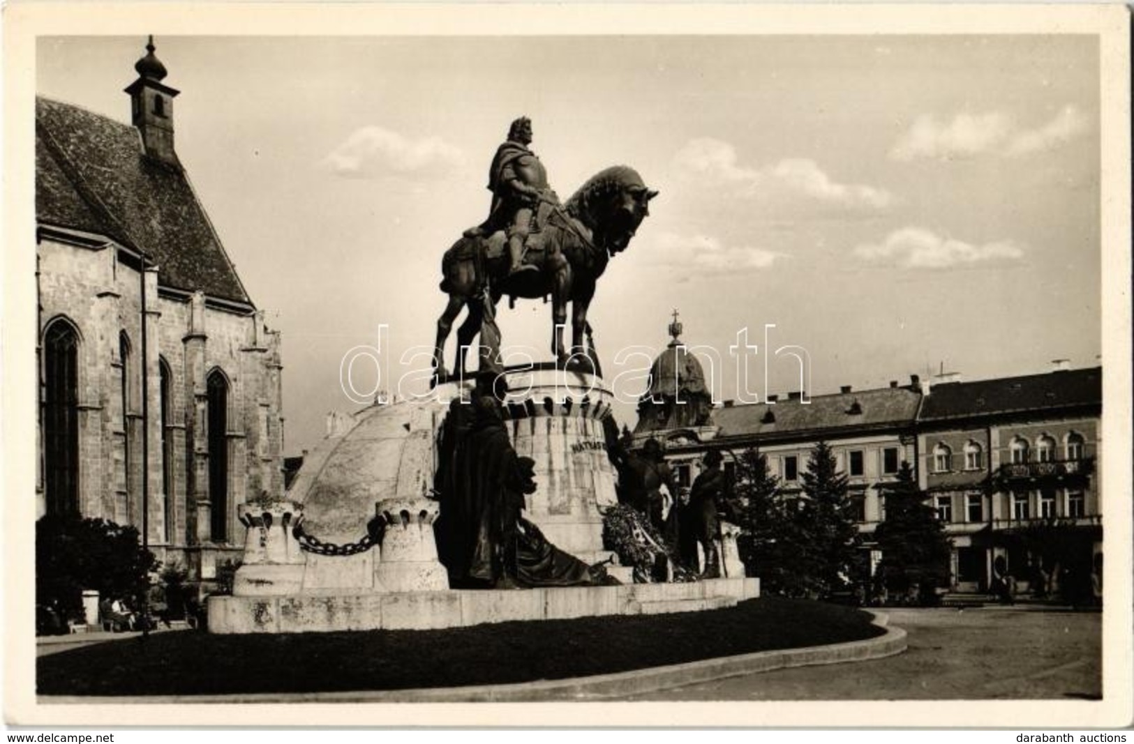 ** T1 Kolozsvár, Cluj; Mátyás Király Szobor / Statue Of Matthias Corvinus - Ohne Zuordnung