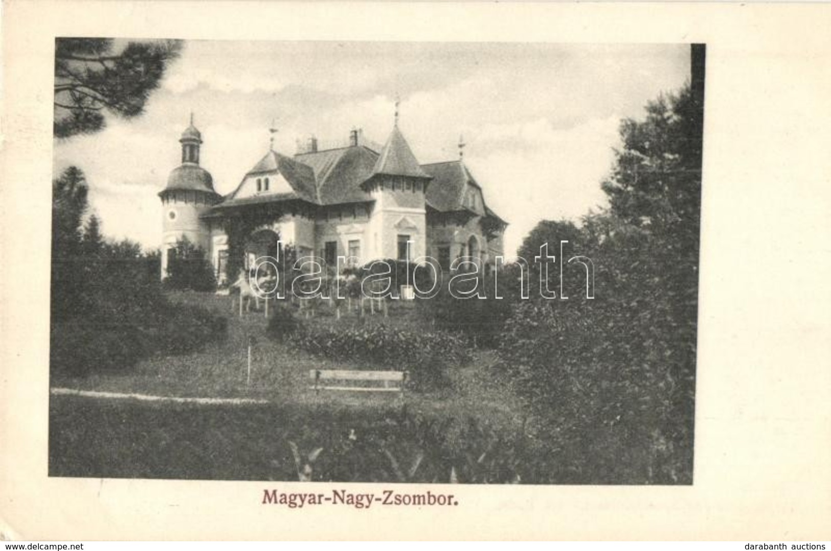 ** T2/T3 Magyarzsombor, Zimbor; Zsombory Kastély / Castle (EK) - Ohne Zuordnung