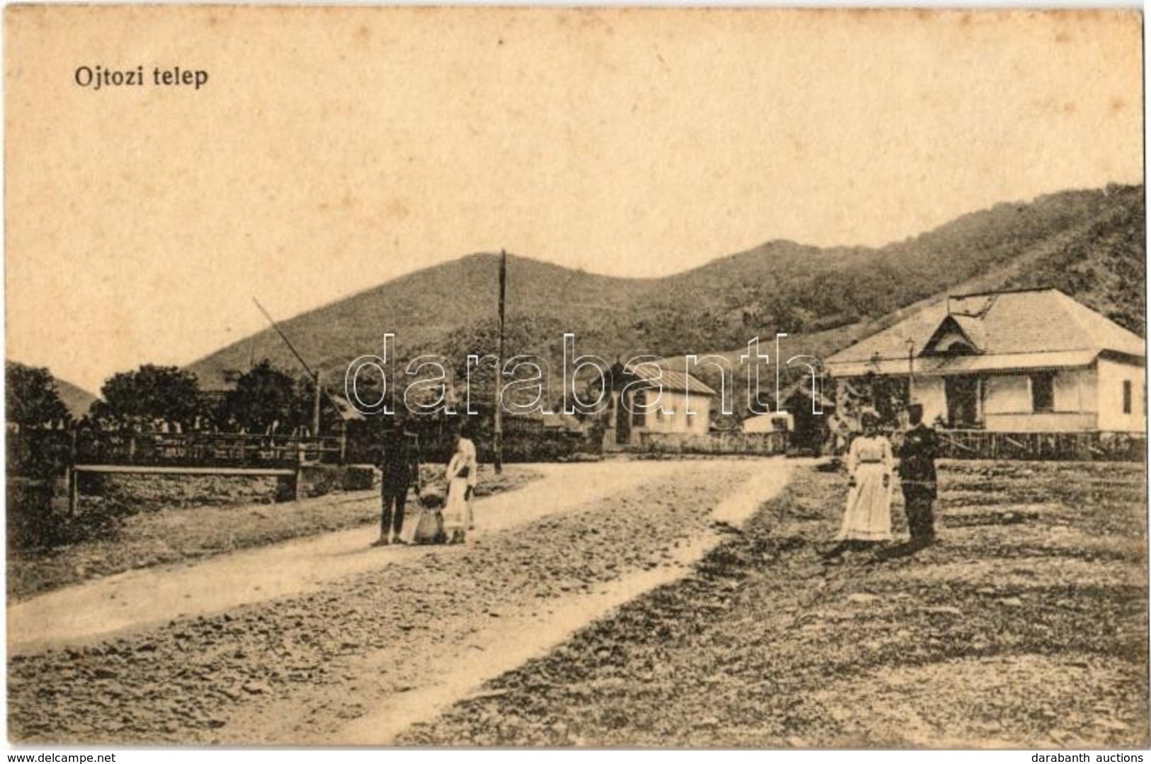 ** T2 Ojtoz, Ojtoztelep, Oituz; Utcakép. Turóczi István Kiadása / Street View - Non Classificati