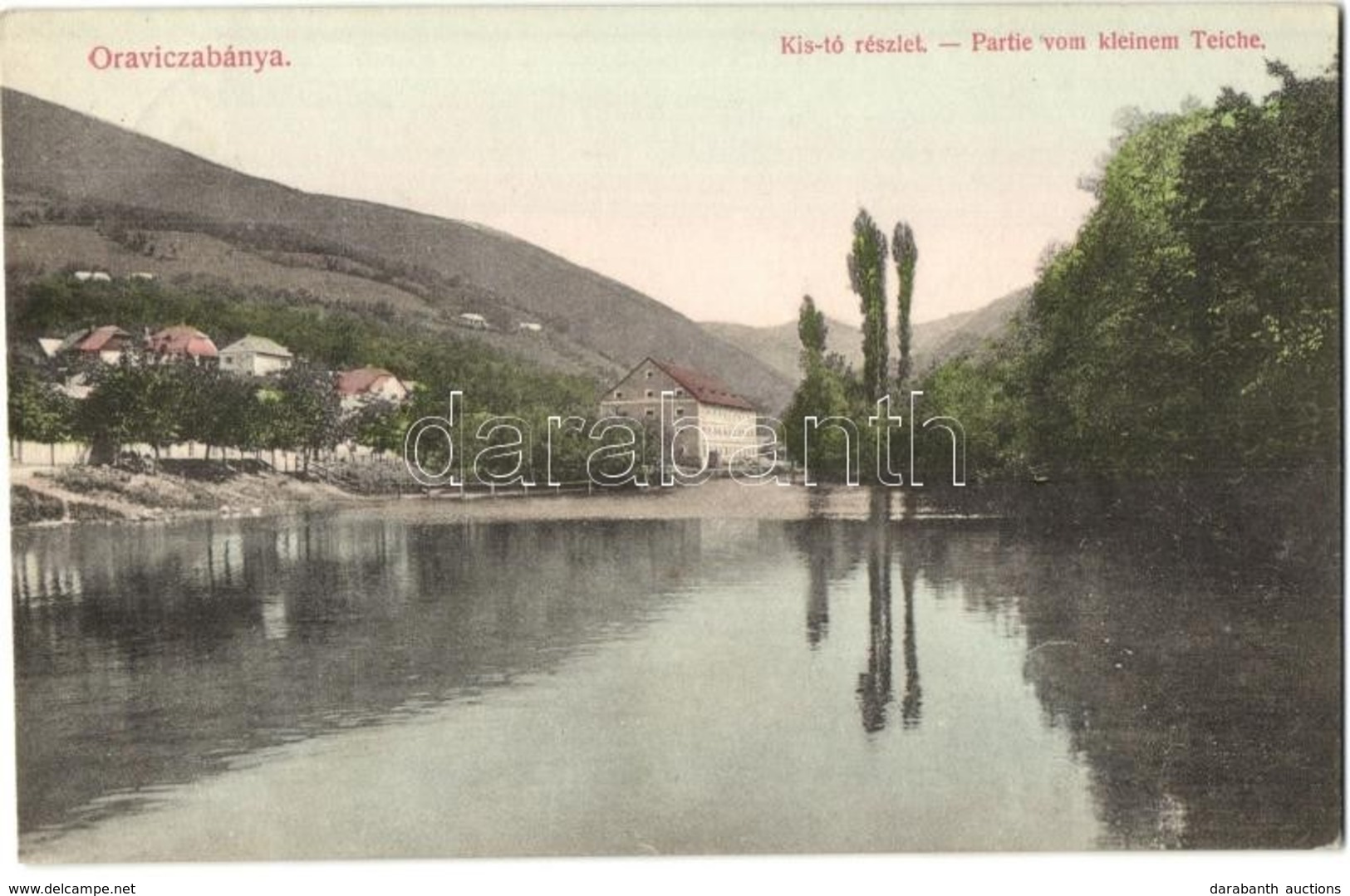 T2 Oravicabánya, Oravita; Kis-tó. Káden József Kiadása / Lake - Ohne Zuordnung