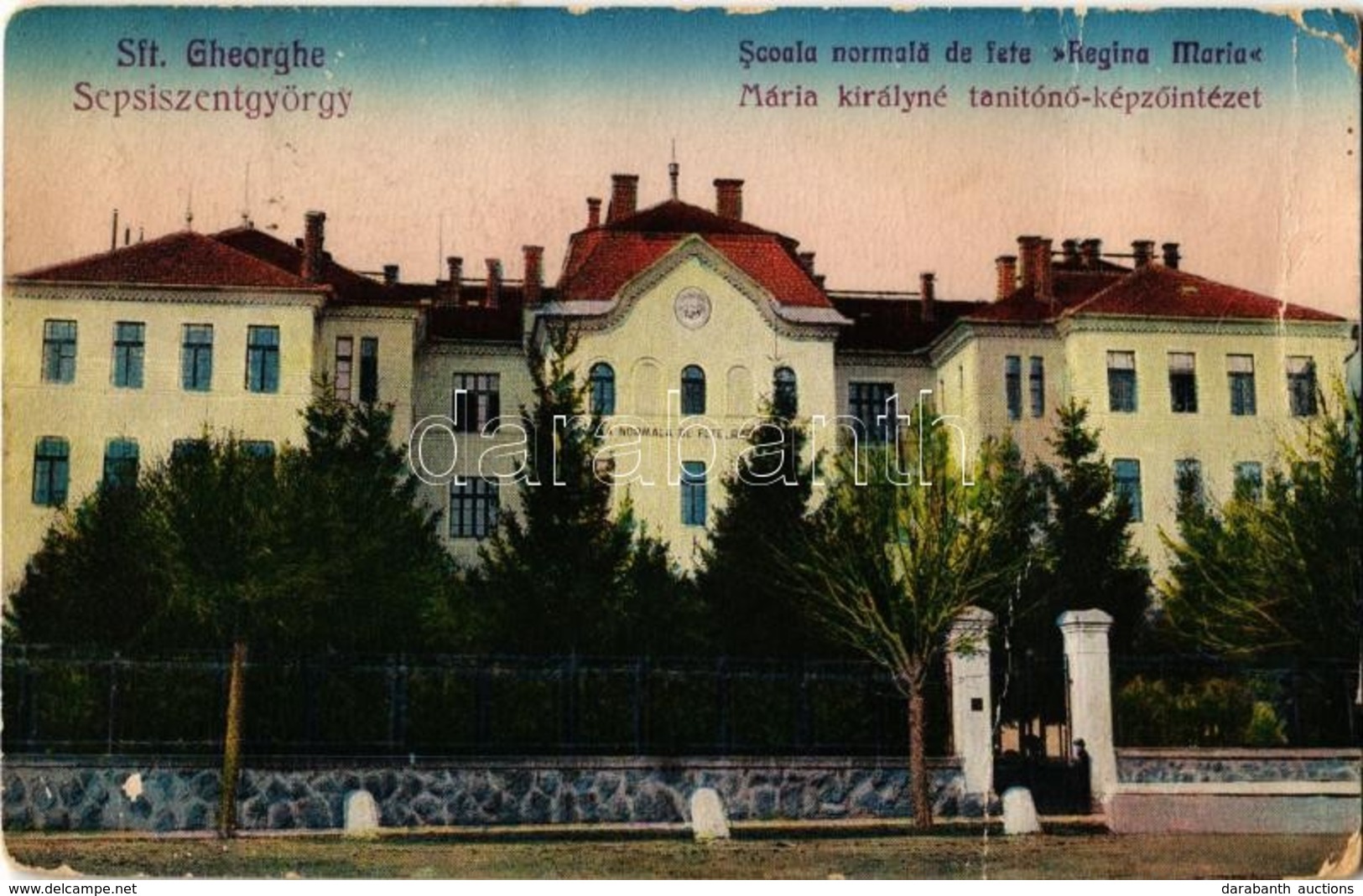 T3 Sepsiszentgyörgy, Sfantu Gheorghe; Mária Királyné Tanítónő Képzőintézet / Teachers Training Institute  (fa) - Ohne Zuordnung