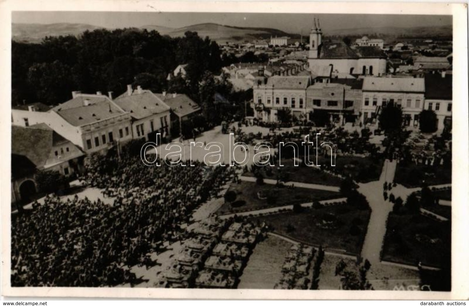 T2 1940 Szamosújvár, Gherla; Bevonulás, Tanok / Entry Of The Hungarian Troops, Tanks + '1940 Szamosújvár Visszatért' So. - Non Classificati