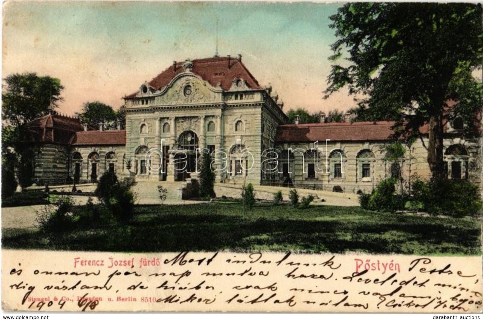 T2 1904 Pöstyén, Piestany; Ferenc József Fürdő / Spa - Ohne Zuordnung