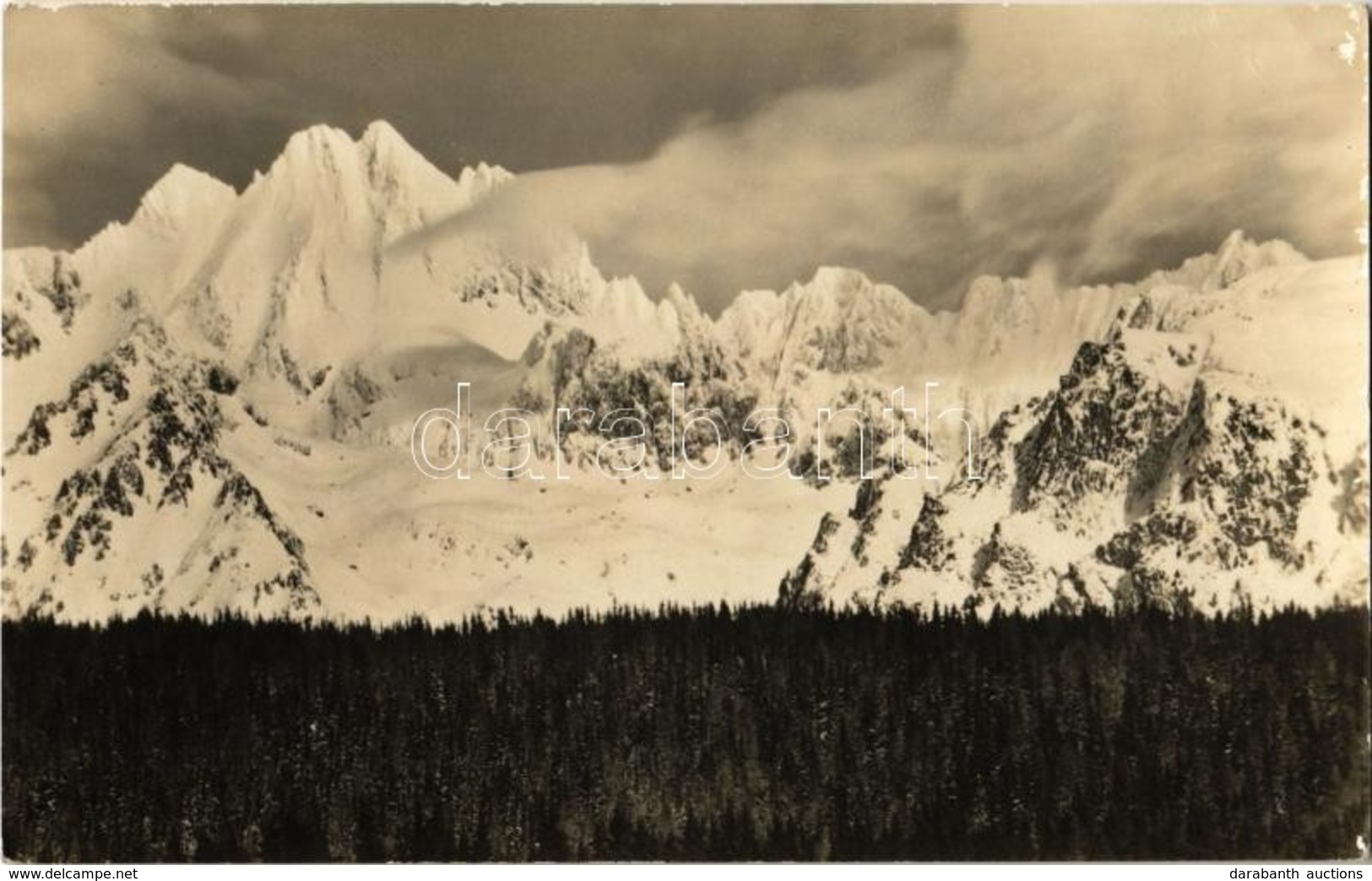 ** T2/T3 Tátra, Vysoké Tatry; Cesky Stít, Vysoká, Drací Stít / Mountain Peaks / Róth Márton-csúcs, Tátracsúcs, Déchy-csú - Ohne Zuordnung