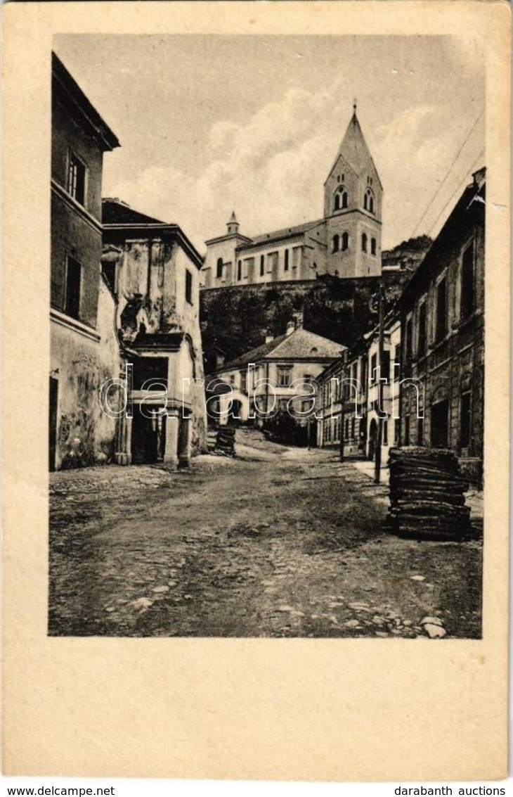 ** T2/T3 Trencsén, Trencín; Farny Kostol / Plébániatemplom, Utca / Parish Church, Street. Bohumil Vavrousek - Non Classificati