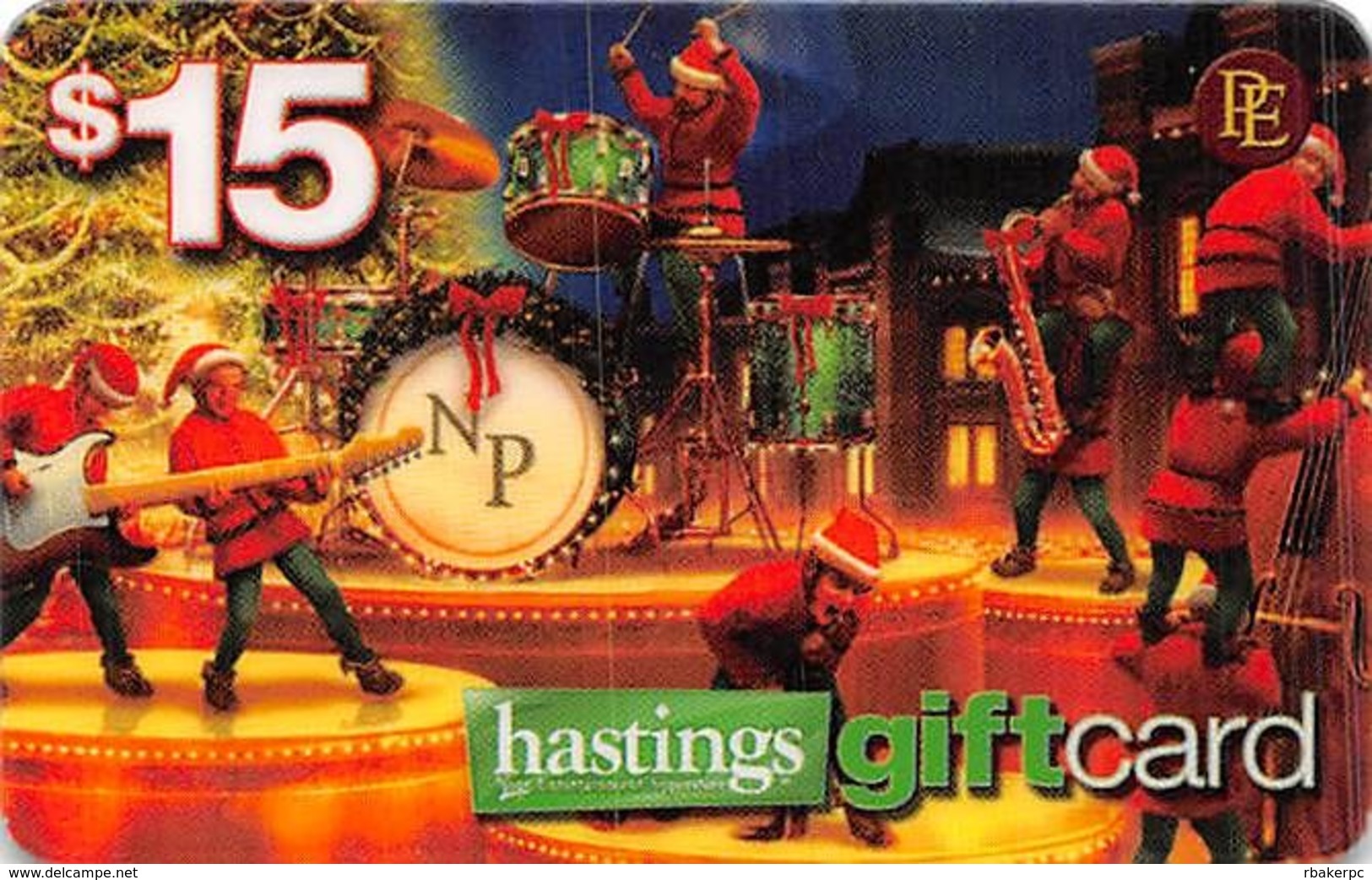 Hastings Gift Card - Christmas - Other & Unclassified