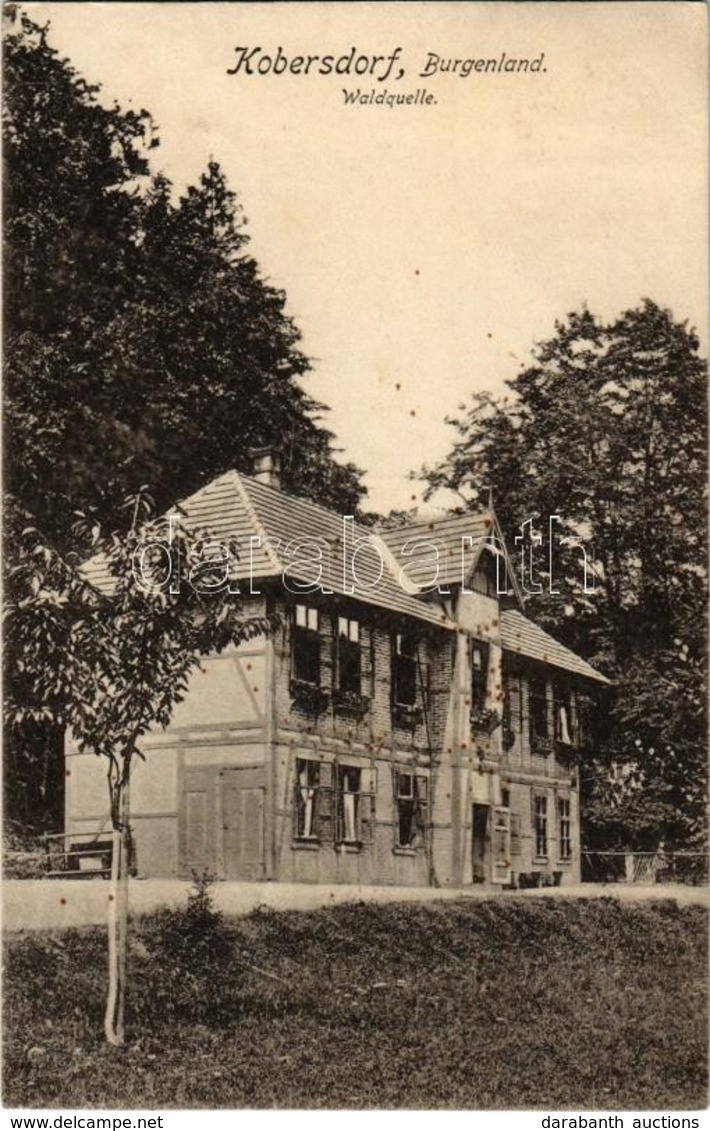 T2 1925 Kabold, Kobersdorf; Waldquelle / Villa Hotel - Ohne Zuordnung