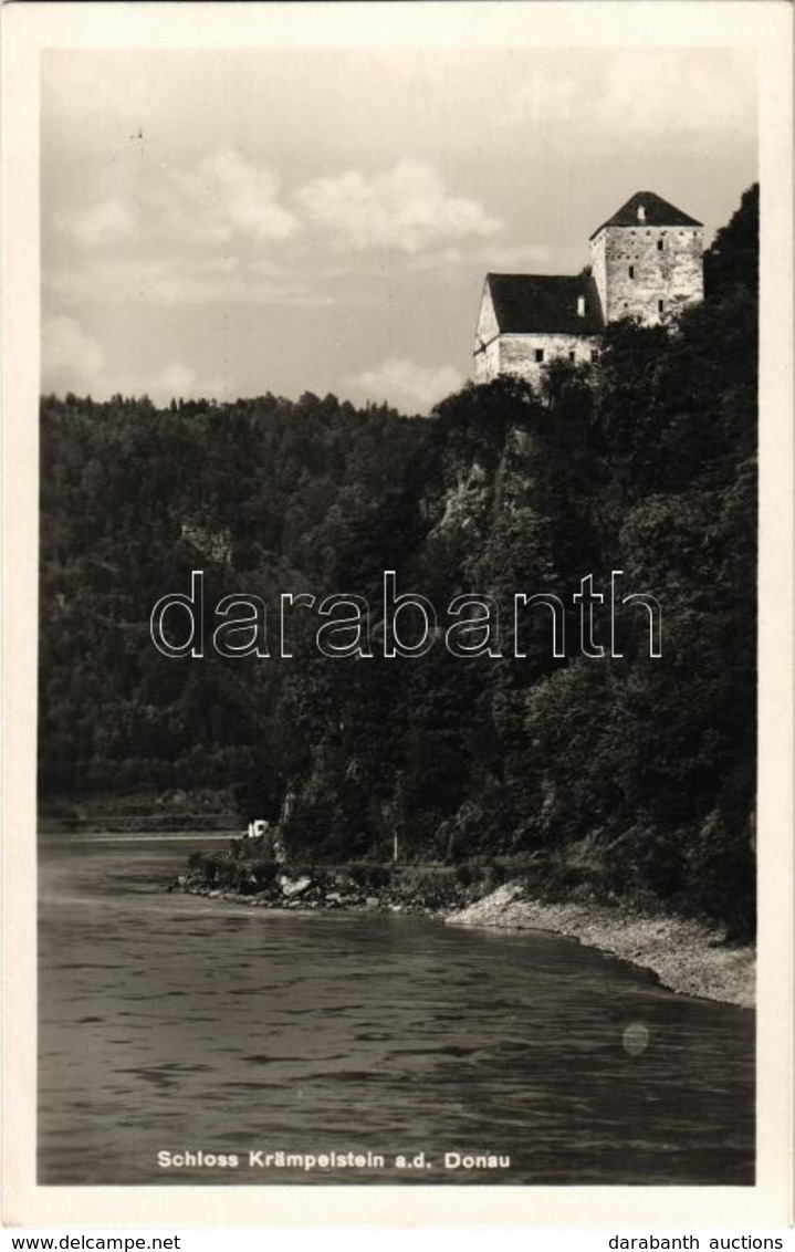 ** T1/T2 Esternberg, Schloss Krampelstein A. D. Donau / River, Castle - Zonder Classificatie