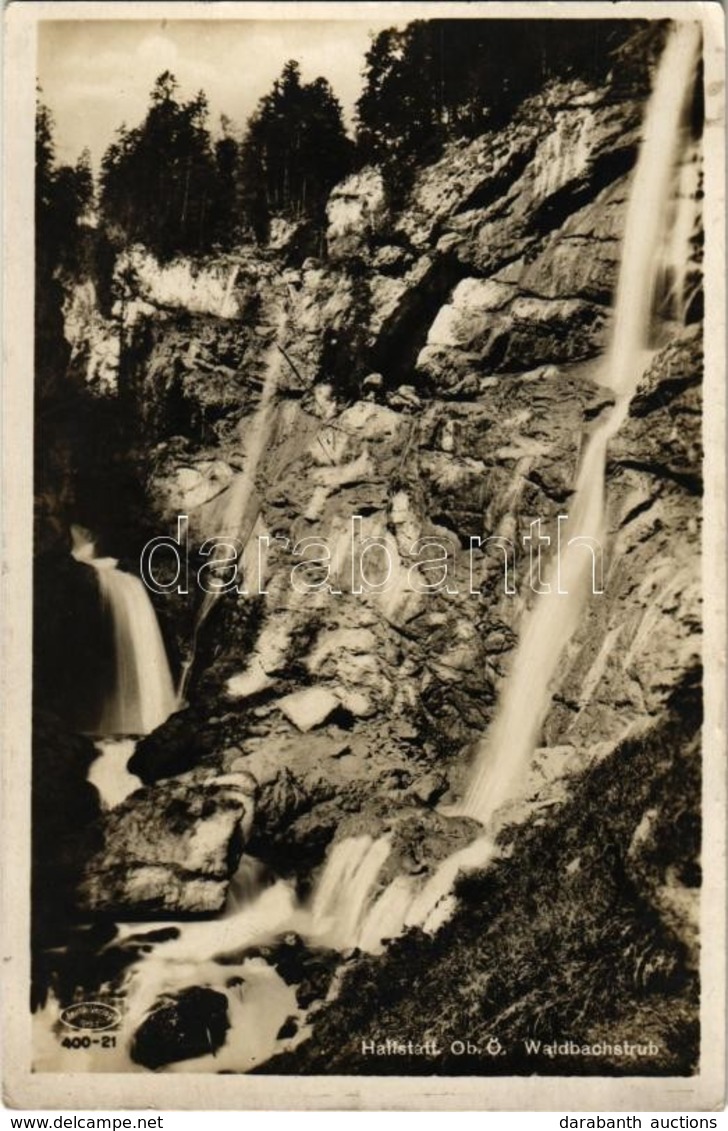 ** T2/T3 Hallstatt, Oberösterreich, Waldbachstrub / Waterfall (small Tear) - Ohne Zuordnung