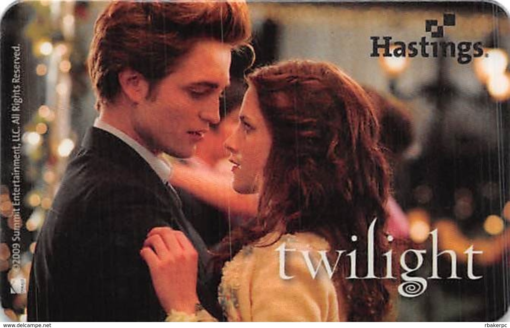 Hastings Gift Card - Twilight - Autres & Non Classés