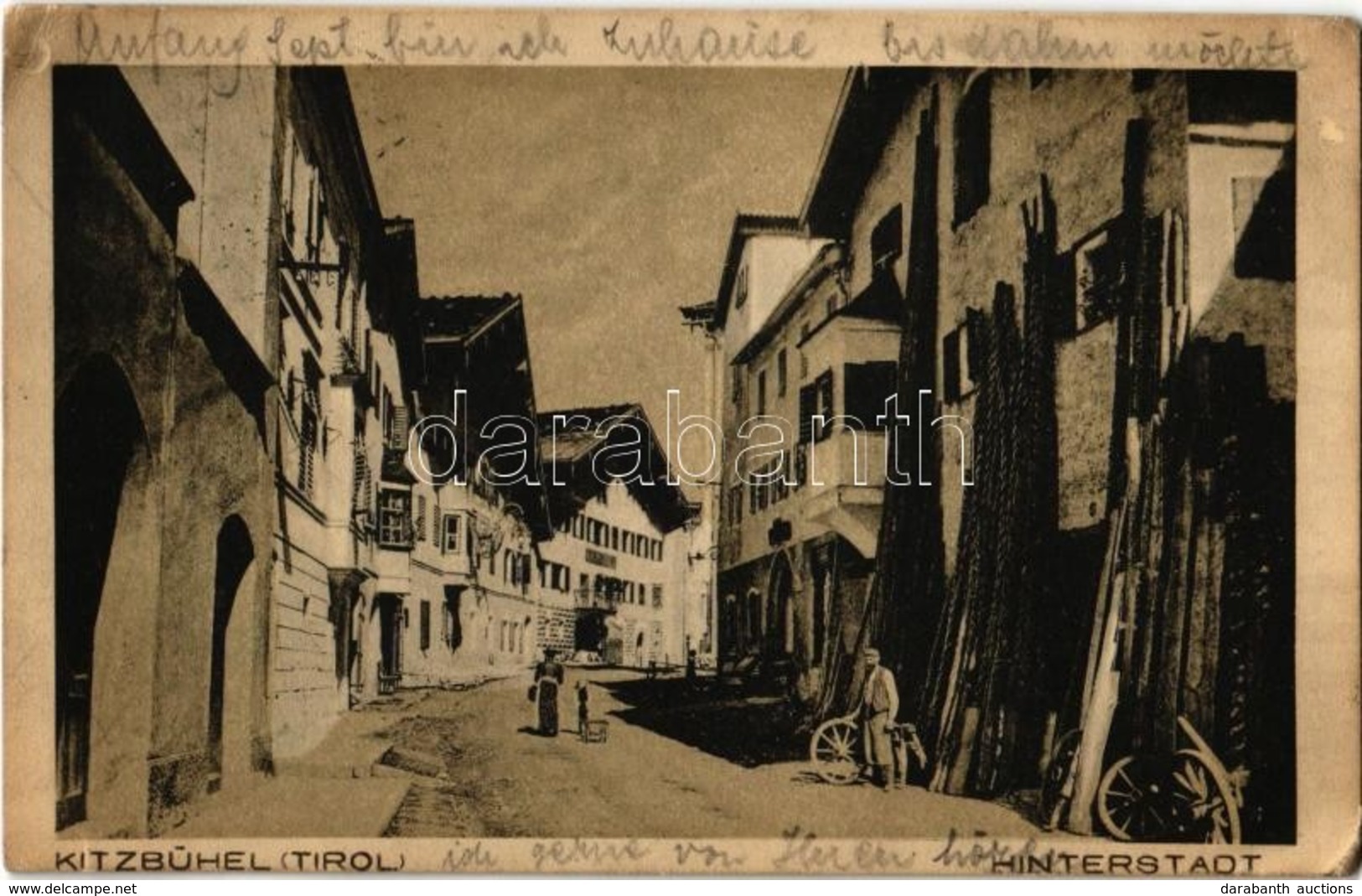 T2/T3 1932 Kitzbühel (Tirol), Hinterstadt / Street View  (EK) - Zonder Classificatie