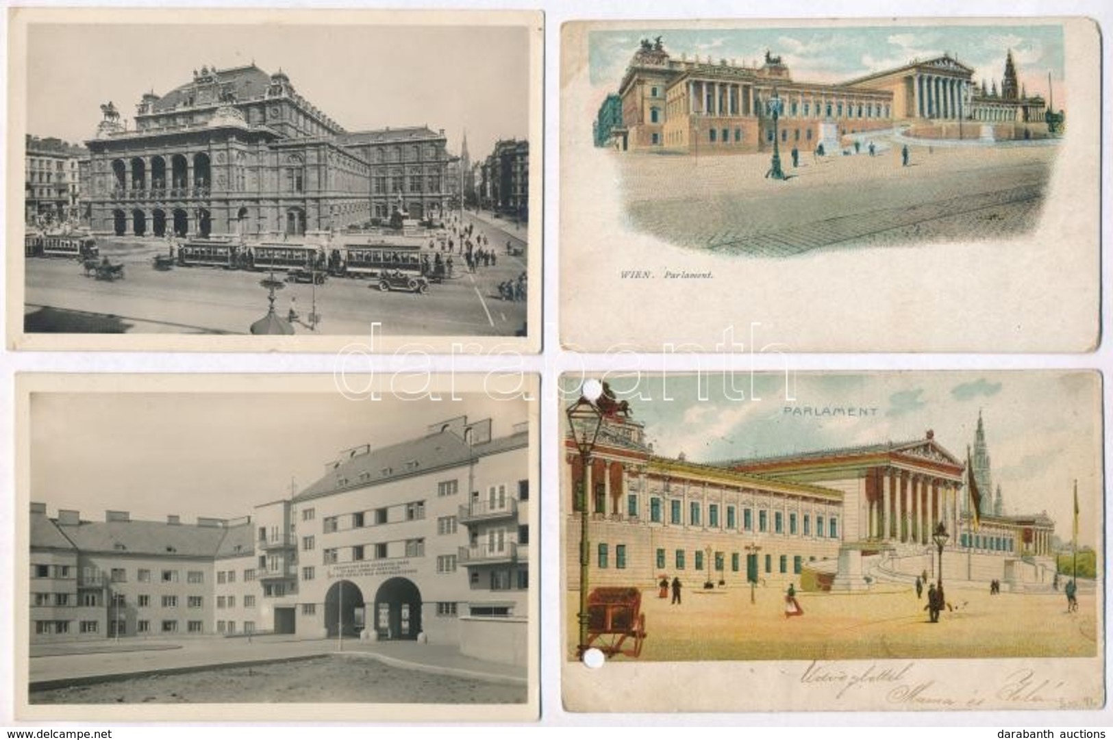 ** Vienna, Wien, Bécs - 9 Postcards - Ohne Zuordnung