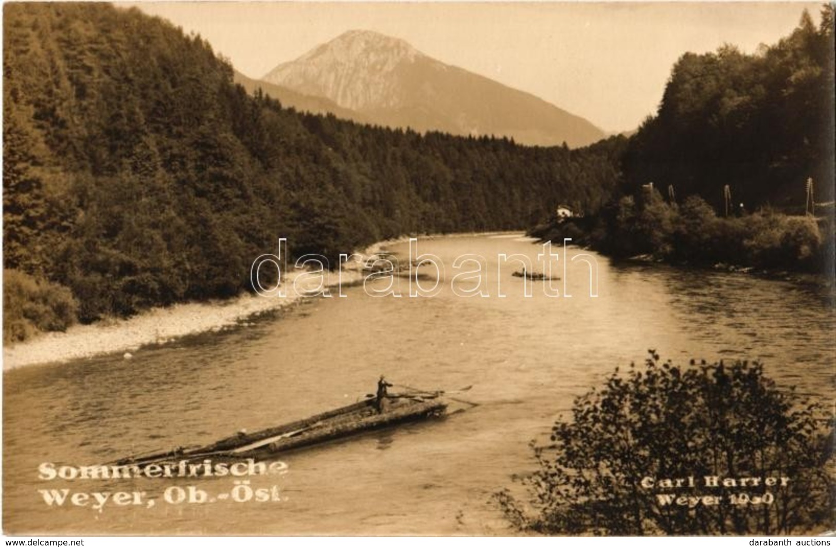 ** T2 Weyer, Oberösterreich, Sommerfrische / River, Raft, Photo - Ohne Zuordnung