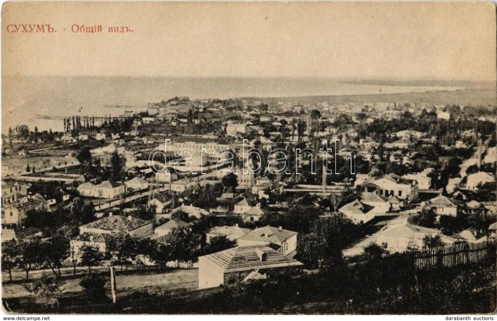 ** T2/T3 Sukhumi, Sokhumi (Abkhazia); General View (EK) - Ohne Zuordnung