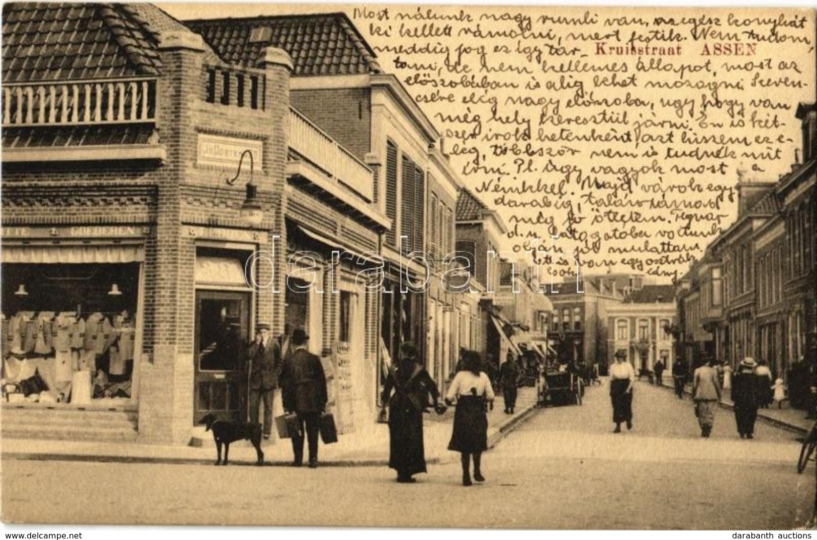 T2 Assen, Kruisstraat / Street, Shops - Ohne Zuordnung