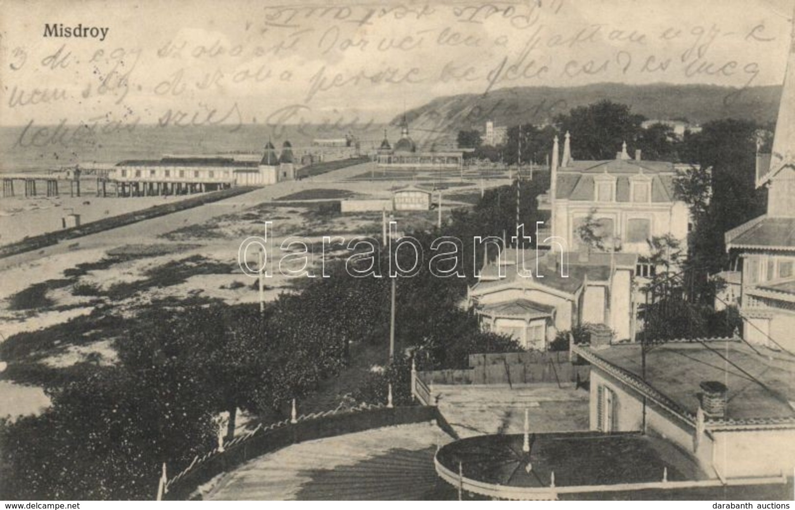 T2/T3 1900 Miedzyzdroje, Misdroy; Strand Mit Strandhotel / Beach And Hotel (small Tear) - Non Classificati