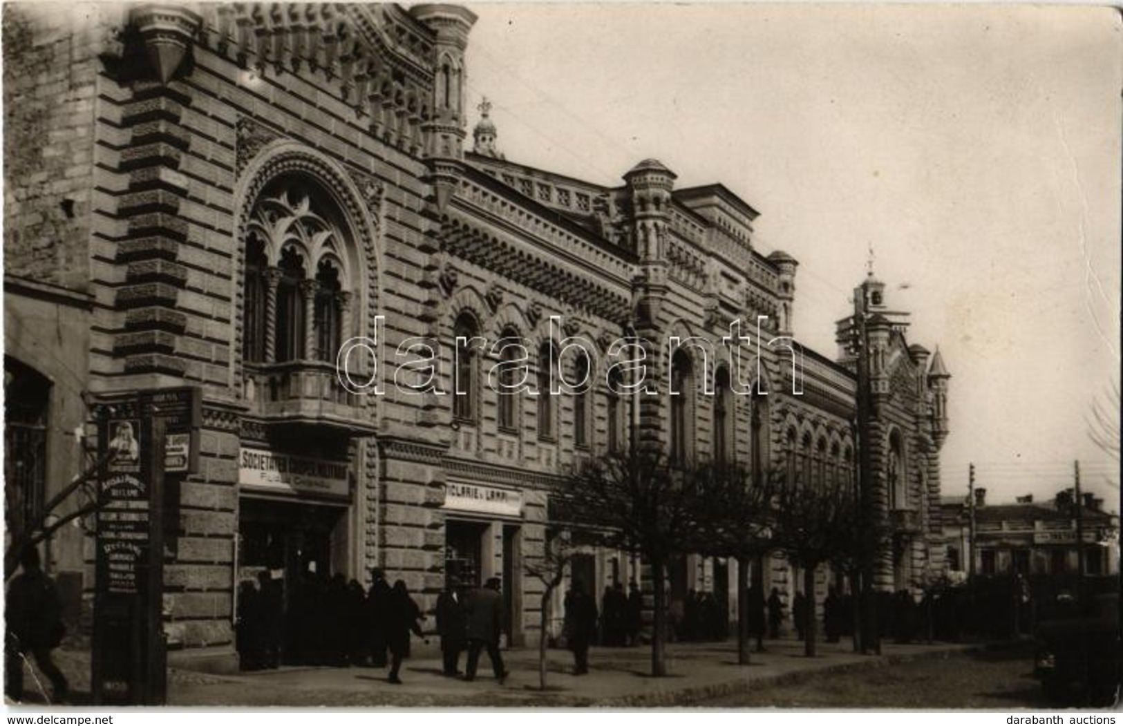 T2/T3 1930 Chisinau, Kisinyov, Kisjenő, Kichineff; Edificiul Primariei, Societatea Cooper. Militara Filiala Chisinau / T - Ohne Zuordnung