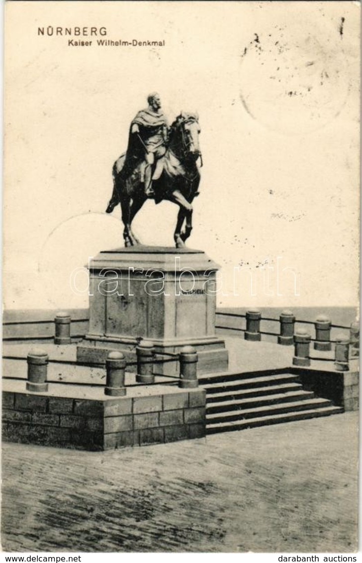 T2 1905 Nürnberg, Kaiser Wilhelm-Denkmal / Monument - Non Classificati