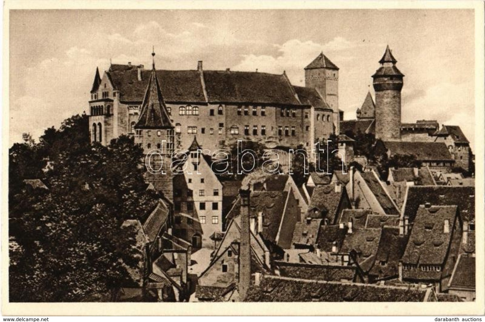 ** T1/T2 Nürnberg, Burg Von Süden / Castle - Non Classificati