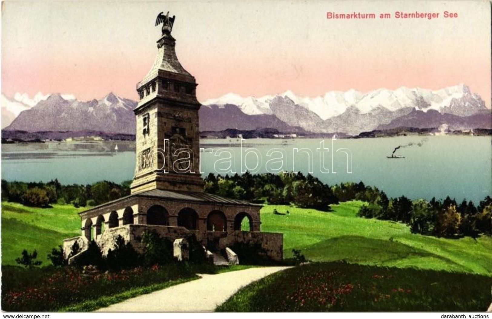 ** T2 Starnberg, Bismarkturm Am Starnberger See / Lake, Monument - Ohne Zuordnung