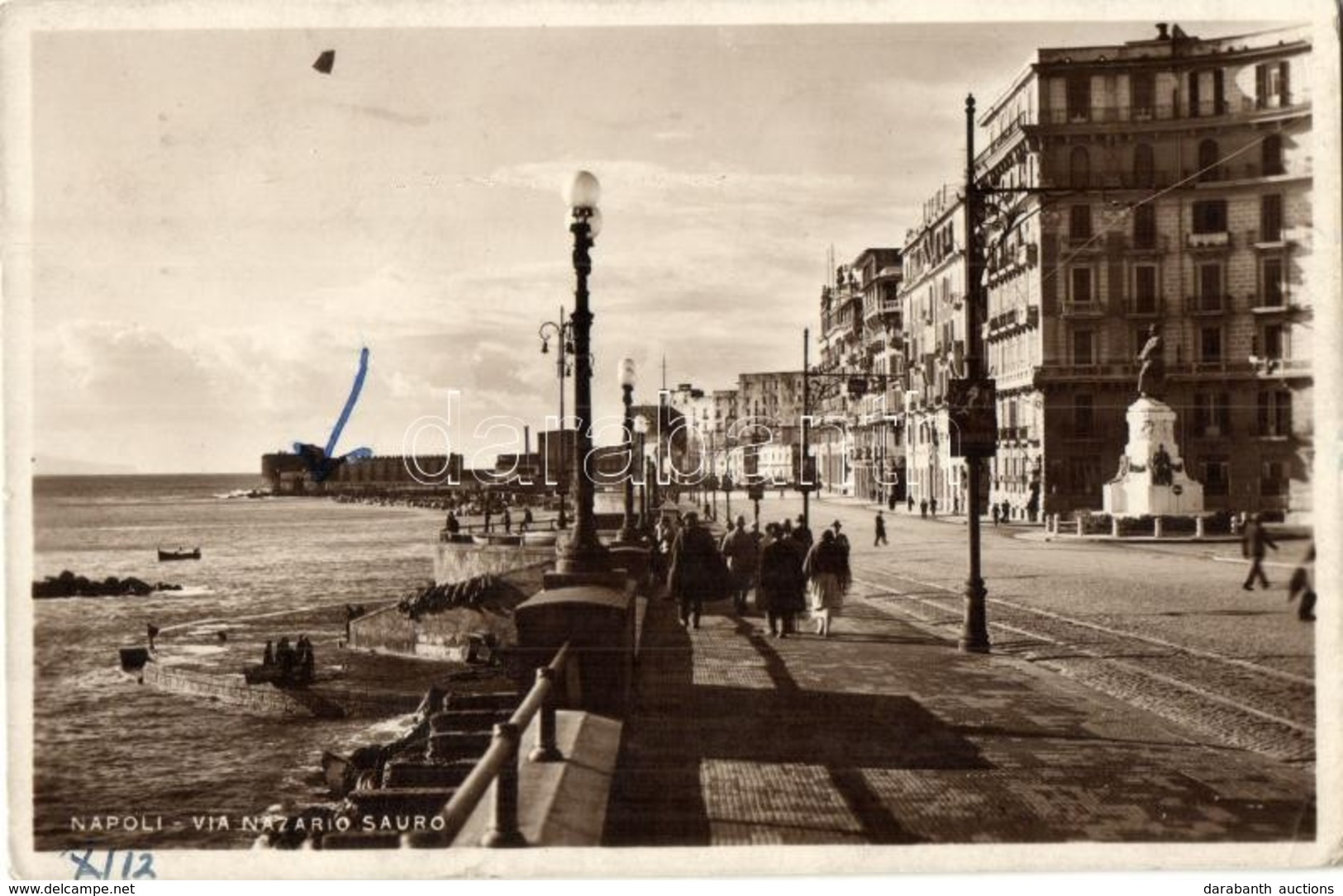 T2/T3 Naples, Napoli; Via Nazario Sauro / Street, Quay - Zonder Classificatie