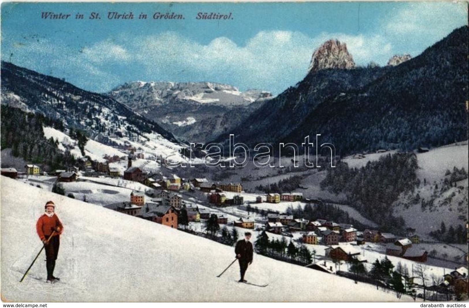 T2 Ortisei, Urtijëi, St. Ulrich In Gröden (Südtirol); Winter Sport, Skiing - Ohne Zuordnung