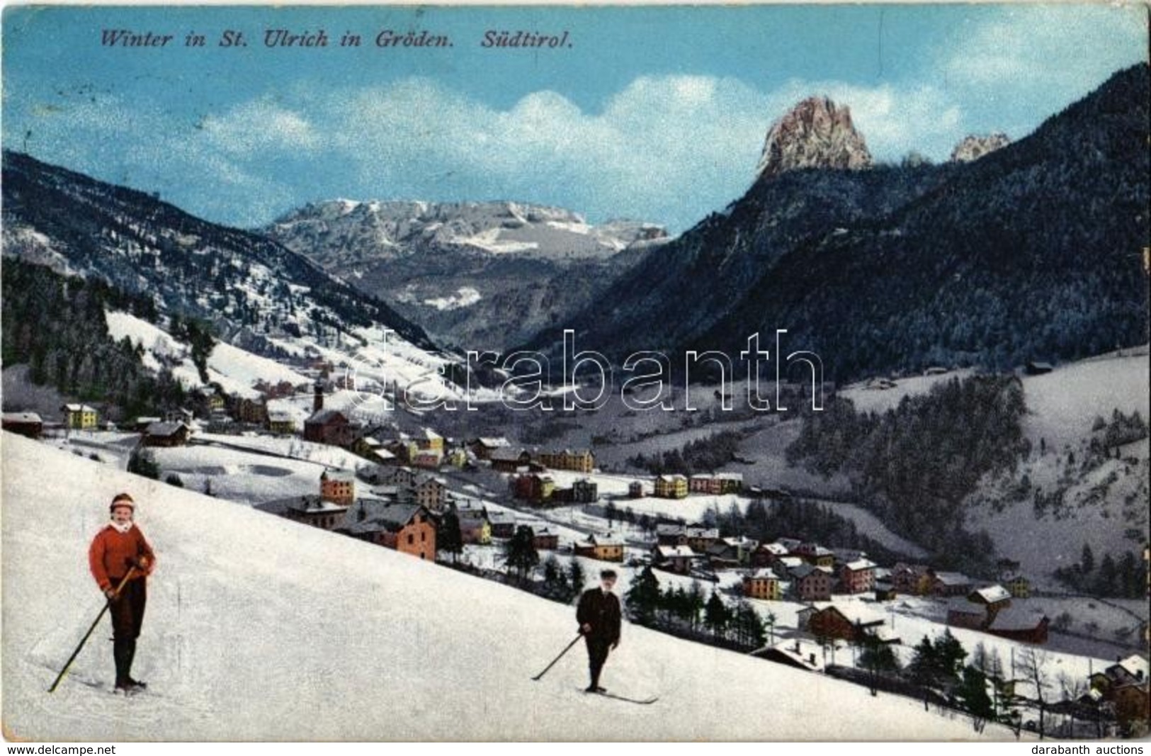 T2 Ortisei, Urtijëi, St. Ulrich In Gröden (Südtirol); Winter Sport, Skiing - Zonder Classificatie