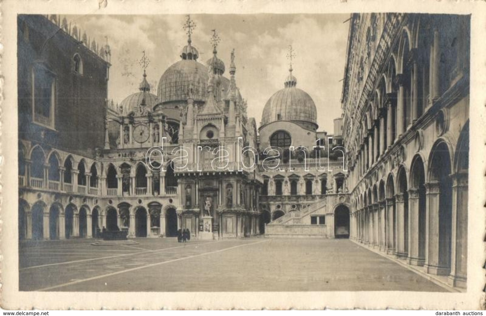 T2/T3 Venice, Venezia; Palazzo Ducale, Cortile / Palace Courtyard (EB) - Ohne Zuordnung