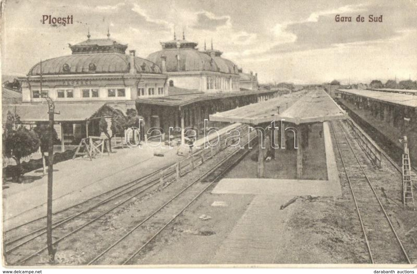 T2/T3 1930 Ploiesti, Ploesti; Gara De Sud / Bahnhof / Railway Station - Zonder Classificatie