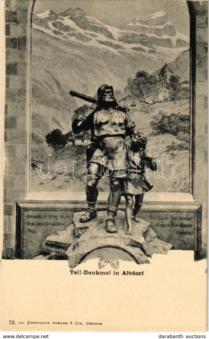 ** T1 Altdorf, Tell Denkmal / Statue - Non Classificati