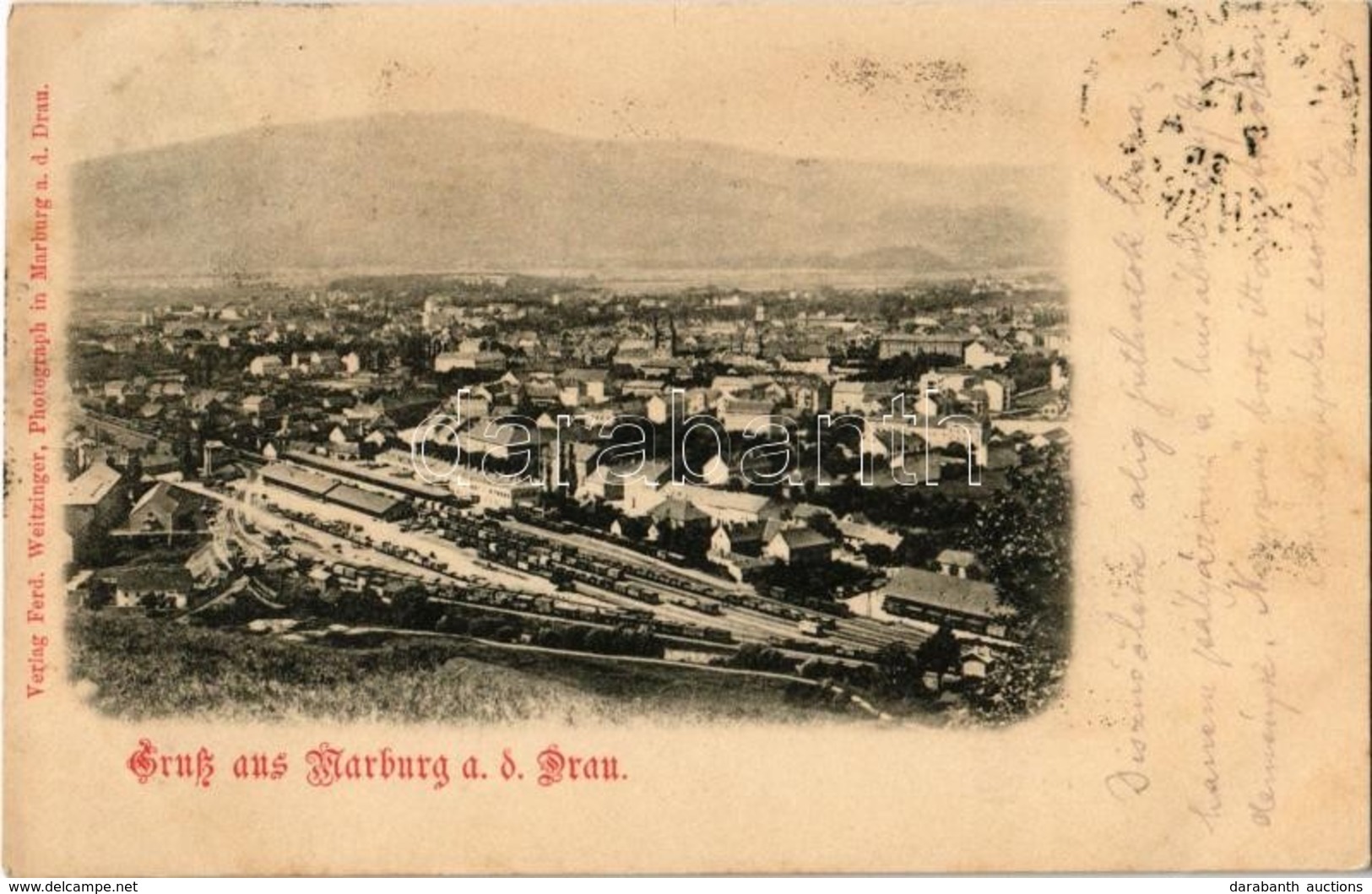 T2 1899 Maribor, Marburg A.d. Drau; Bahnhof / Railway Station / Zeleznicka Stanica - Zonder Classificatie