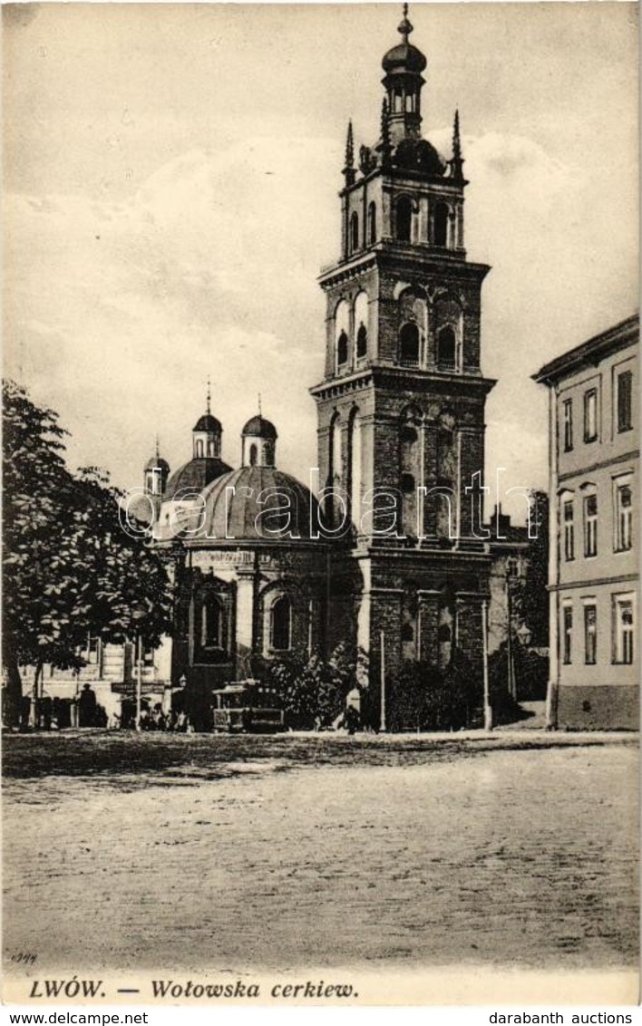 ** T2 Lviv, Lwów, Lemberg; Wolowska Cerkiew / Dormition Church, Ukrainian Orthodox Church. Leon Propst 1912. - Ohne Zuordnung