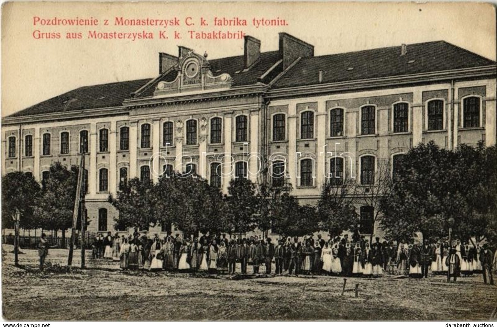 * T2 Monastyryska, Monasterzyska, Monastyrys'ka; C.k. Fabrika Tytoniu / K.k. Tabakfabrik / Tobacco Factory - Zonder Classificatie