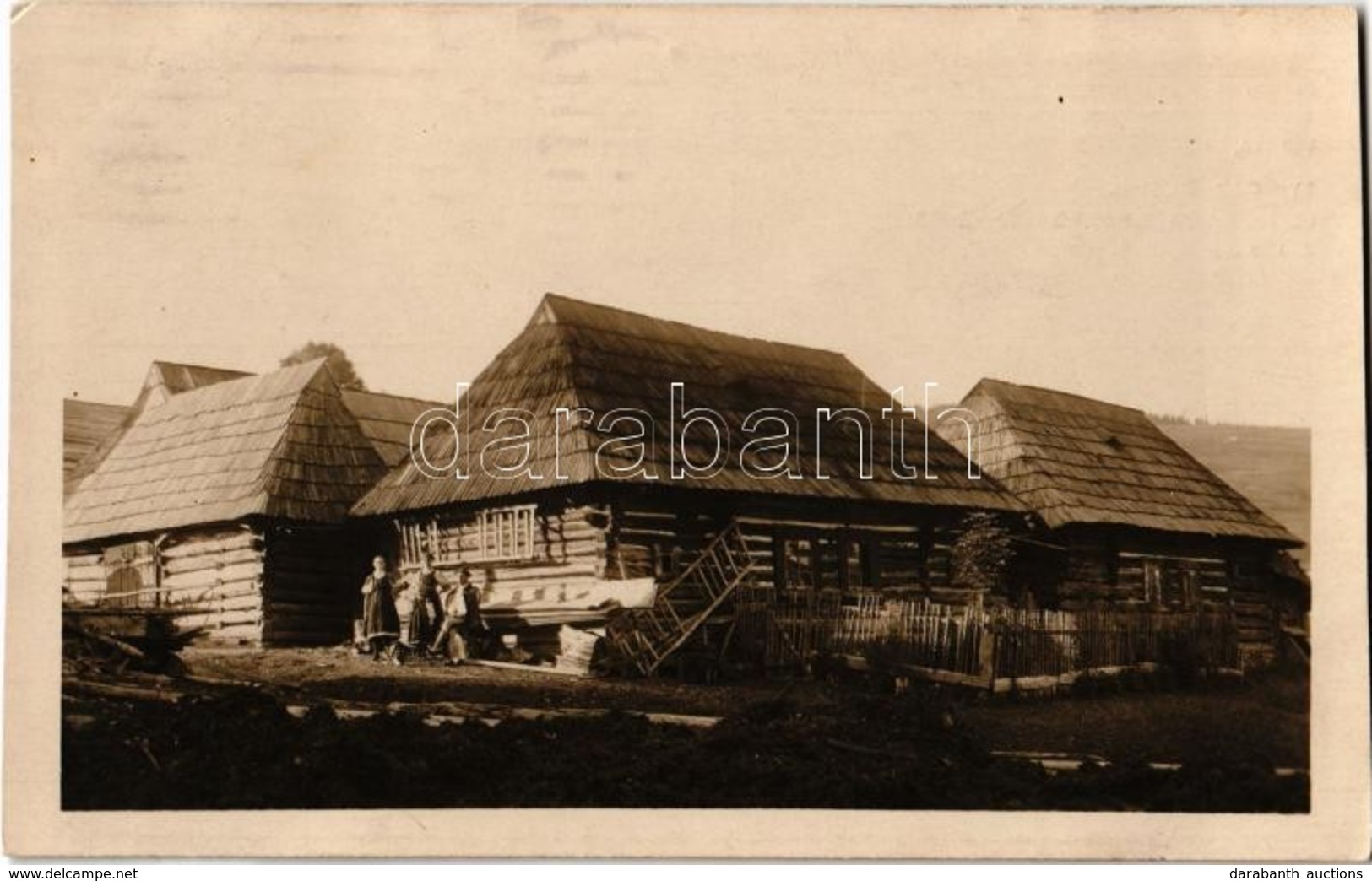 T2 Národopisny Odbor Matice Slovenskej. Typ Gazdovstva / A Szlovák Matica Néprajzi Gyűjtéséből. Farm / From The Ethnogra - Non Classificati