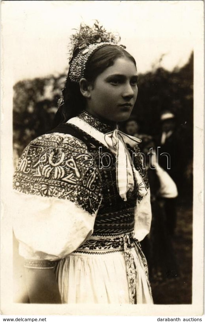 ** T3 Trencsénteplic, Trencianske Teplice; Mladucha / Girl. Folklore. Foto Tatra (Rb) - Non Classificati