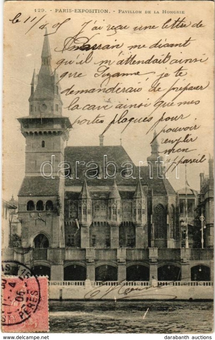 T2/T3 Paris Exposition, Pavillon De La Hongrie / Hungarian Pavilion At The Expo. Hungarica. TCV Card  (EK) - Non Classificati