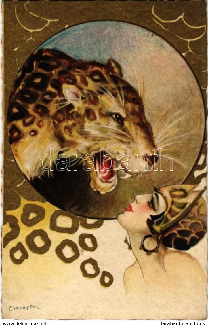 T2 Lady. Italian Art Postcard. Ballerini & Fratini 320. S: Chiostri - Zonder Classificatie