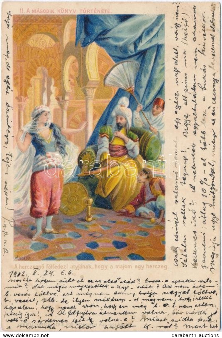 T2 1902 Az Ezeregyéjszaka Meséi: 11. A Második Könyv Története / One Thousand And One Nights / Künstlerkarten Serie Nr.  - Sin Clasificación