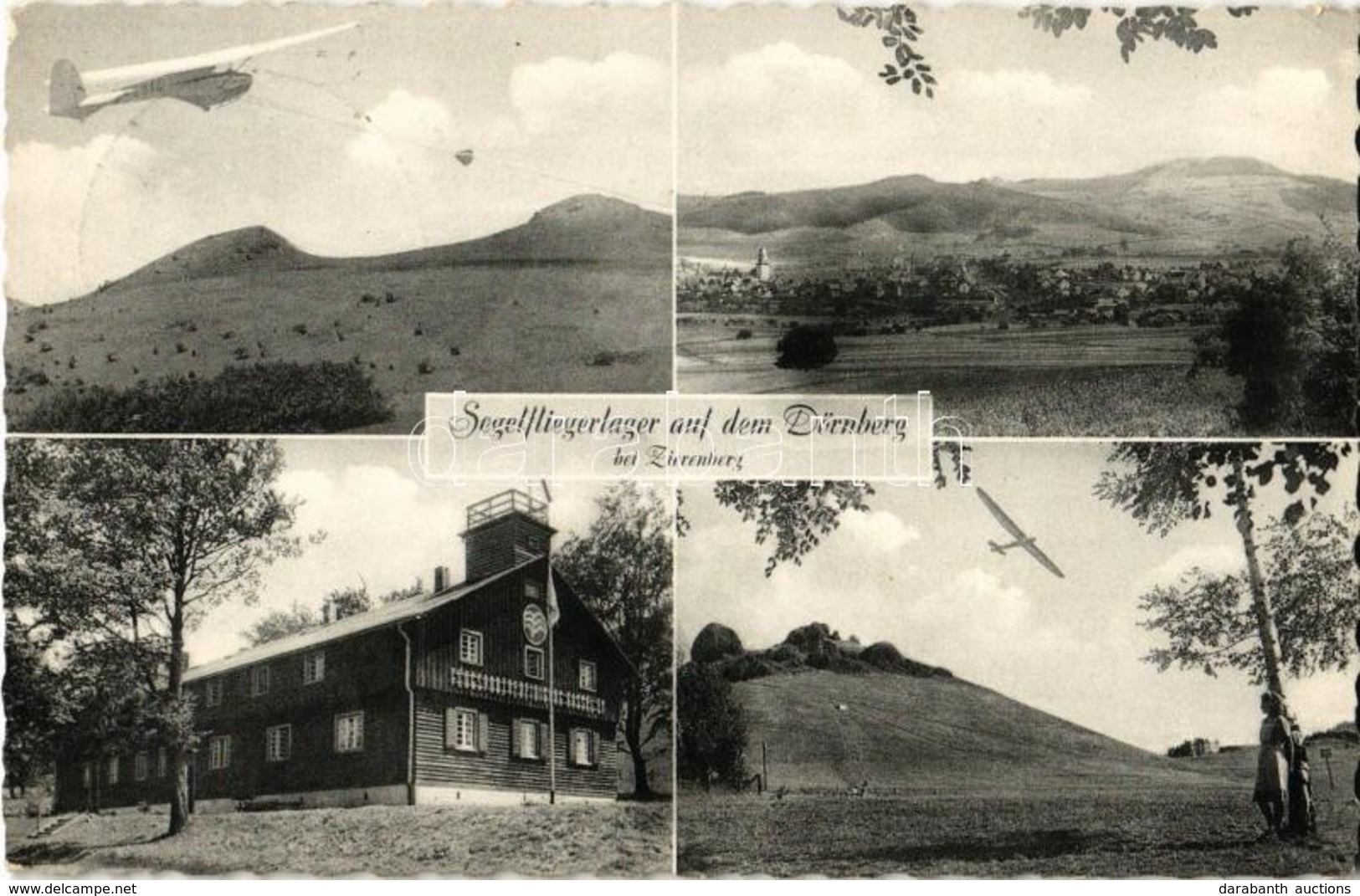 T2/T3 1958 Dörnberg Bei Zierenberg, Segelfliegerlager / Sailplane Glider Camp (EK) - Ohne Zuordnung