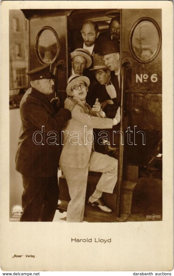 ** T1/T2 Harold Lloyd. 'Ross' Verlag 3051/1. - Ohne Zuordnung